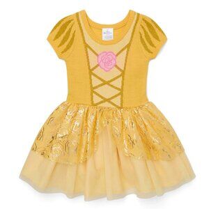 Disney Princess Belle Toddler Girl Cosplay Dress - NWT - Size 2T